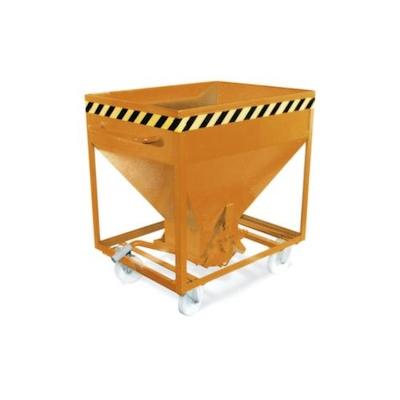 Bauer Silowagen, HxLxB 1610x1115x780mm, 600l, Tragl. 1350kg, Rollen, RAL2000 Image
