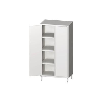 Stalgast Edelstahl Hochschrank mit Flügeltüren, 900x700x2000 mm, verschweißt Image
