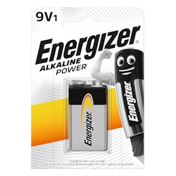 Energizer Alkaline Power E-Block (9V) - 1er Blister Image
