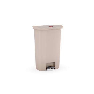 Rubbermaid Slim Jim Front Step Pedaleimer beige 68L