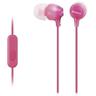 Sony MDR-EX15AP Kopfhörer Verkabelt im Ohr Anrufe/Musik Pink