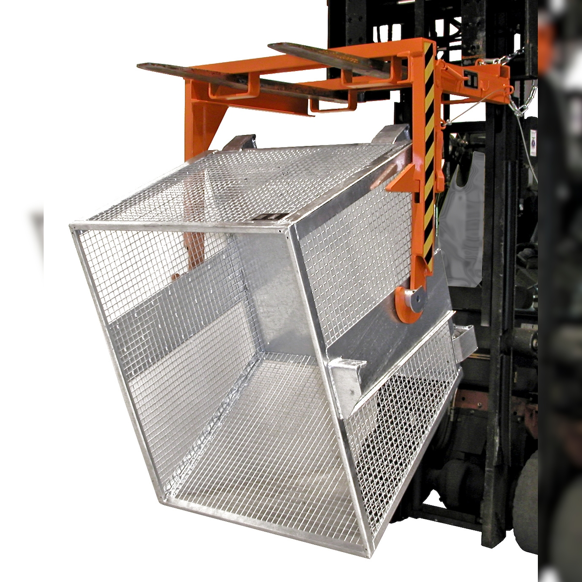Gitterbehälter G 90 feuerverzinkt Stapler Anbaugerät Image