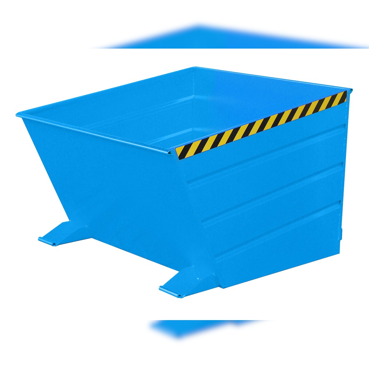 Kippbehälter VD 1000 lackiert RAL5012 Lichtblau Stapler Anbaugerät Image