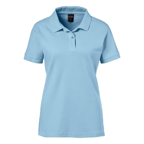 Exner Damenpoloshirt Fb. light blue Gr. L : light blue : 100% Baumwolle 180 g/m² : L Image