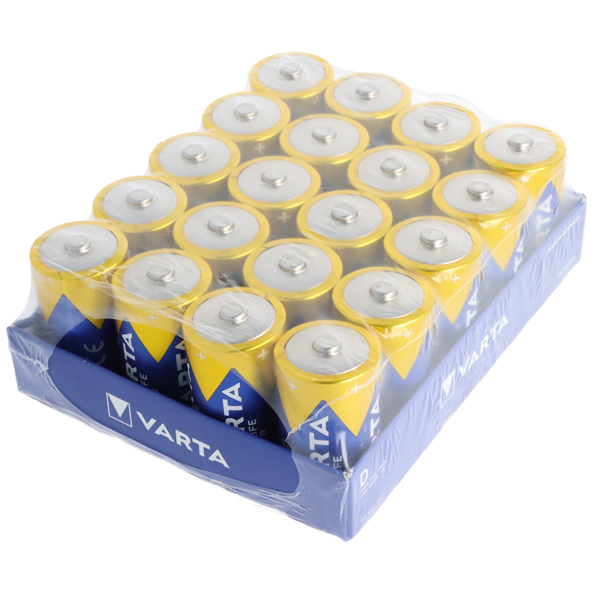 Varta Longlife Power ehem. High Energy Mono D Batterien 4920 im 20er Pack lose in Folie Image