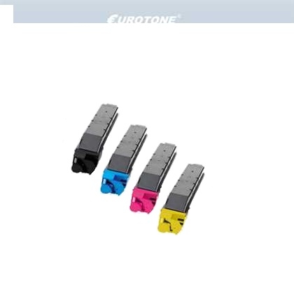 4x Eurotone Toner Alternative für Kyocera TK-8505 Schwarz Cyan Magenta Gelb Image