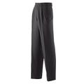 Exner 601 - Hose mit Lederimitat : schwarz (Business) 53% Polyester 43% Schurwolle 4% Elasthan 44