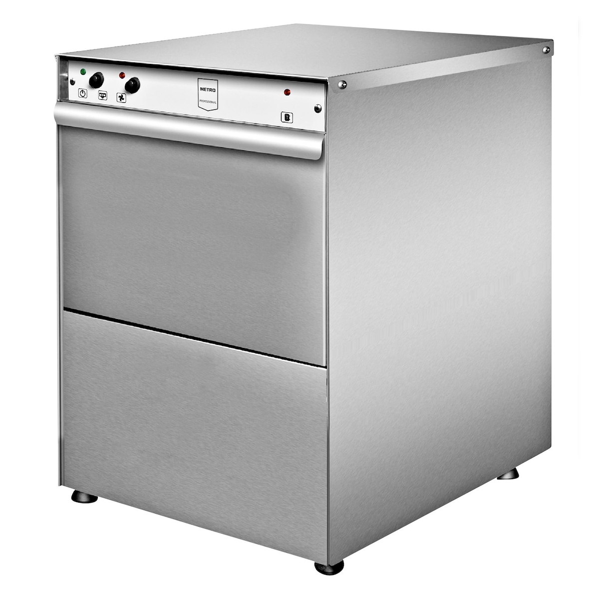 METRO Professional Gläserspüler GGW1001, Edelstahl, 42 x 47 x 63.5 cm, 230 V, 30 Waschgänge/h, Korb 35 x 35 cm, mit Ablaufpumpe Image