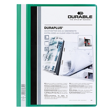 DURABLE Angebotshefter DURAPLUS 257905 DIN A4 PP grün Image