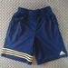 Adidas Bottoms | Adidas Shorts Boys Large Navy/ Yellow | Color: Blue | Size: Lb