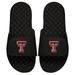 Men's ISlide Black Texas Tech Red Raiders Primary Logo Slide Sandals