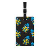 Black Delaware Fightin' Blue Hens Mascot Tokyodachi Bag Tag