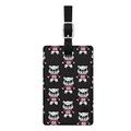 Black Mississippi State Bulldogs Mascot Tokyodachi Luggage Tag