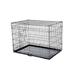 Confidence Pet Dog Folding 2 Door Crate Puppy Carrier Training Cage W/O Bed M