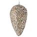 Vickerman 526309 - 7" Multi-Colored Matte Glitter Pine Cone Christmas Tree Ornament (4 pack) (N187299D)