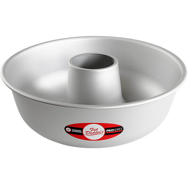 Fat Daddio's RMP-12 ProSeries 12" x 3" Anodized Aluminum Ring Cake Pan