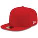 Men's New Era Red Blank 59FIFTY Fitted Hat