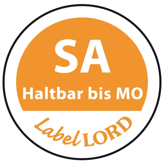 Labellord Tagesetiketten SA "Haltbar bis" "Aqua Label", 500 Stück Image