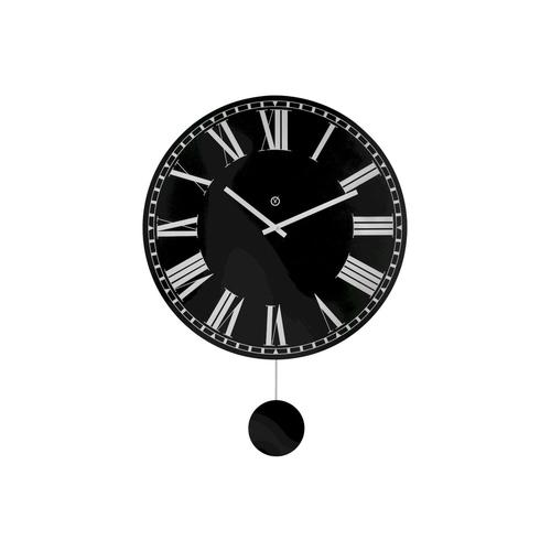 Sompex Clocks Pendeluhr Bari Pendeluhr / Ø 60x80x5cm / holz schwarz