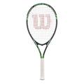 WILSON Tour Slam Adult Recreational Tennis Racket - Grip Size 3-4 3/8", Grey/Green