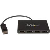 StarTech DisplayPort to DisplayPort 4-Port Multi-Monitor Splitter MSTDP124DP