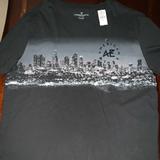 American Eagle Outfitters Shirts | American Eagle Men’s T-Shirt. New W/Tags | Color: Black/Gray | Size: Xl