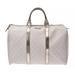 Gucci Bags | Authentic Gucci Pvc Bag Silver | Color: Silver/White | Size: Measurements In Description