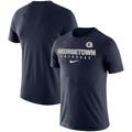 Men's Nike Navy Georgetown Hoyas Lacrosse Legend 2.0 Slim Fit Performance T-Shirt