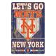 WinCraft New York Mets 11'' x 17'' Slogan Wood Sign