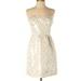 American Eagle Outfitters Dresses | American Eagle Outfitters Beige Polkadot Dress | Color: Cream | Size: 4