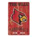 WinCraft Louisville Cardinals 11'' x 17'' Slogan Wood Sign