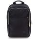 Invicta Rucksack - Biz M, Schwarz, aus Leder - Office & Leisure - Kratzfeste PC-Tasche - Mehrfach - Trolleygurt