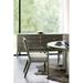 Bernhardt Linea Dining Table Wood/Metal in Brown/Gray | 30 H x 60 W x 60 D in | Wayfair K1099