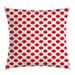 East Urban Home Indoor/Outdoor Geometric 26" Throw Pillow Cover Polyester | 26 H x 26 W x 0.1 D in | Wayfair E66C5BD8224E4876AF8F69F2BE599CFB