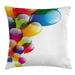 East Urban Home Happy Birthday Indoor/Outdoor 36" Throw Pillow Cover Polyester | 36 H x 36 W x 0.1 D in | Wayfair 13514810FE3E46A5AB32B0F56FF2083B