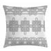 East Urban Home Indoor/Outdoor 26" Throw Pillow Cover Polyester | 26 H x 26 W x 0.1 D in | Wayfair 0508667DDC69408BB581FBC436C40640