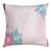 East Urban Home Indoor/Outdoor Floral 36" Throw Pillow Cover Polyester | 36 H x 36 W x 0.1 D in | Wayfair D3E06641BE764AB1B5286330307B3B73