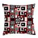 East Urban Home Indoor/Outdoor Geometric 26" Throw Pillow Cover Polyester | 26 H x 26 W x 0.1 D in | Wayfair 9DE8B51DFEA5471DB14E69ACAB5798E6