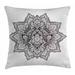 East Urban Home Lotus Indoor/Outdoor Floral 36" Throw Pillow Cover Polyester | 36 H x 36 W x 0.1 D in | Wayfair CD6F363DA4314275A9ABED918FA66F62