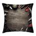 East Urban Home Indoor/Outdoor 36" Throw Pillow Cover Polyester | 36 H x 36 W x 0.1 D in | Wayfair 34EDC870D26F47889386751174F7928D