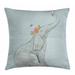 East Urban Home Indoor/Outdoor 26" Throw Pillow Cover Polyester | 26 H x 26 W x 0.1 D in | Wayfair 6F435B151E6A461F9953E45A167D0466