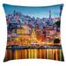 East Urban Home Indoor/Outdoor 26" Throw Pillow Cover Polyester | 26 H x 26 W x 0.1 D in | Wayfair CC8AB032F7F144BC9190FE93E22EBCF6