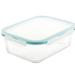 LocknLock Purely Better Glass Rectangular 68 Oz Food Storage Container Glass | 4.4 H x 12 W x 17.9 D in | Wayfair LLG455