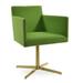sohoConcept Harput 4 Star Dining Chair Upholstered/Fabric in Green/Yellow | 30 H x 22 W x 22 D in | Wayfair HAR-4STR-GLD-012