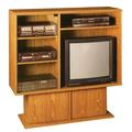 Millwood Pines Wheaton Entertainment Center for TVs up to 32" Wood in Brown | Wayfair 01018