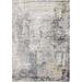 Gray 18 x 18 x 0.5 in Area Rug - Williston Forge Nikhil Square Abstract Area Rug Viscose | 18 H x 18 W x 0.5 D in | Wayfair