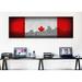 Winston Porter Keep Calm & Love Toronto II Graphic Art on Canvas in Gray/Red | 16 H x 48 W x 1.5 D in | Wayfair B63FA6AD94274E909F083F2BEB53A975