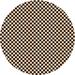 Brown 60 x 0.35 in Indoor Area Rug - East Urban Home Farrish Checkered Wool Orange Area Rug Wool | 60 W x 0.35 D in | Wayfair