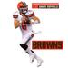 Fathead Baker Mayfield Cleveland Browns 3-Pack Life-Size Removable Wall Decal