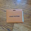 Louis Vuitton Accessories | Authentic Louis Vuitton Gift Tag | Color: Orange/White | Size: Os